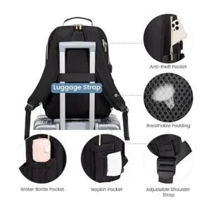 Lovevook Mochila acolchada para laptop bolsa elegante_4