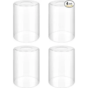 Licperron Paquete de 4 pantallas de cristal transparente_1