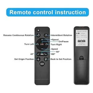 Qinmay Soporte de exhibición giratorio de 360 grados_6