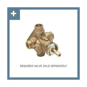 Moen T187 Chateau llave monomando PosiTemp con regulador_2