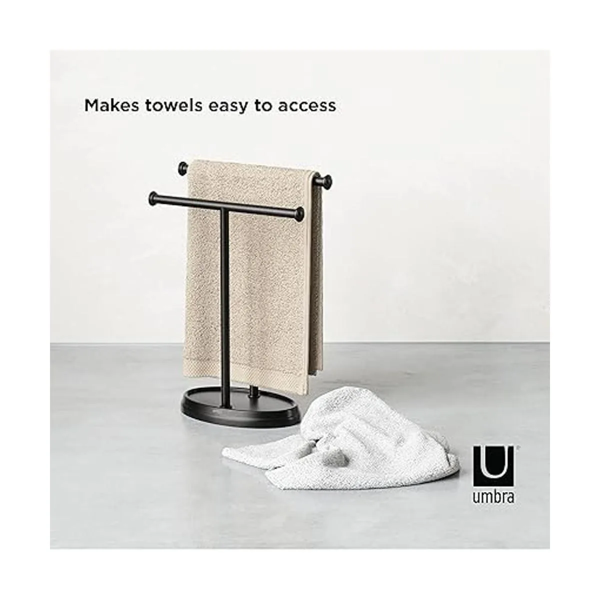 Umbra Shift Toalla de palmera color negro_6