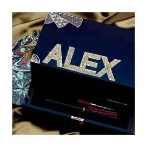 Locacrystal 68 calcomanías de letras con diamantes de_5