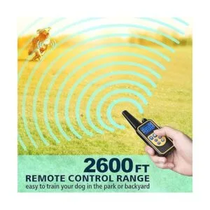 Fcolor Collar de entrenamiento para perros recargable e_3