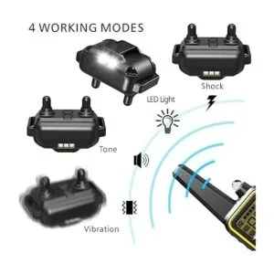 Fcolor Collar de entrenamiento para perros recargable e_2