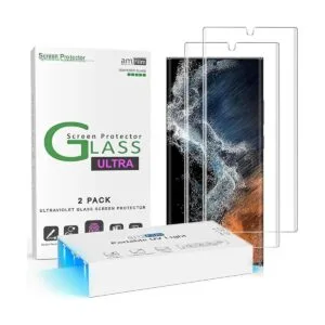 amFilm Cristal templado curvado 3D para Samsung Galaxy 5G_1