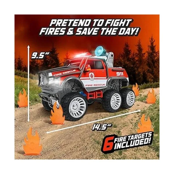 Sunny Days Entertainment Maxx Action Fire Rescue Cepillo_2