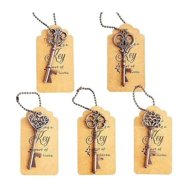 100 abridores de botellas para llaves esqueleto vintage_2