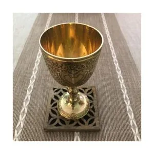 Cáliz vintage 1 copa de vino real del rey Arturo_4