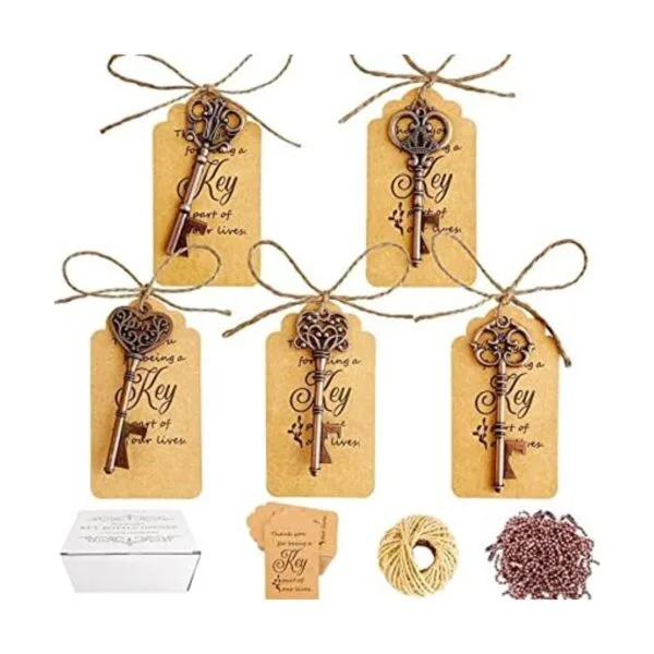 100 abridores de botellas para llaves esqueleto vintage_1