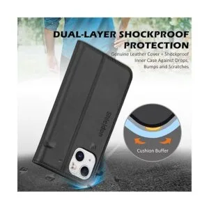 SHIELDON Funda para iPhone 14 de 6.1 pulgadas 5G funda de_5