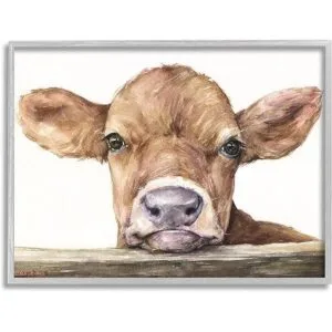 Stupell Industries Linda pintura de acuarela de animales_1