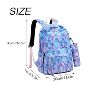 Mochila para niñas adolescentes con bolsa de almuerzo y_3