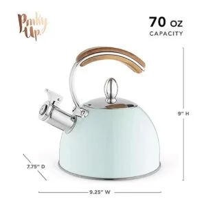 Pinky Up Presley Hervidor de té de 70 onzas de capacidad_2