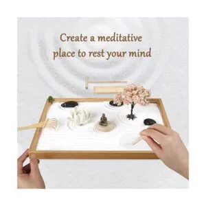 Kit de jardín zen para escritorio de oficina decoración_2