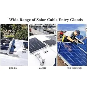 Slocable Prensaestopas de entrada de doble cable ABS_4