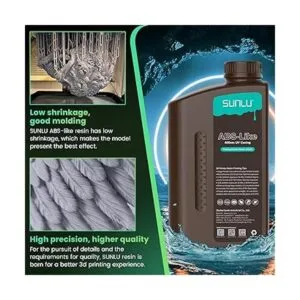 SUNLU Resina de impresora 3D similar a ABS de 4.4 lbs_4