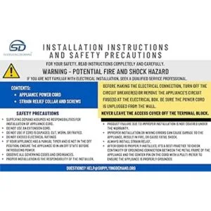 Supplying Demand Cable de alimentación para estufa de_6