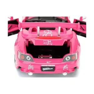Modelo a escala 124 de metal fundido del auto Honda S2000_5