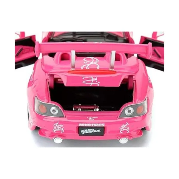 Modelo a escala 124 de metal fundido del auto Honda S2000_5