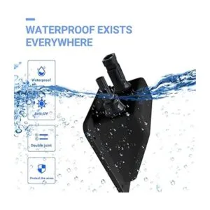 Slocable Glándula de entrada de doble cable ABS resistente_2