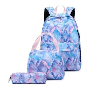 Mochila para niñas adolescentes con bolsa de almuerzo y_1