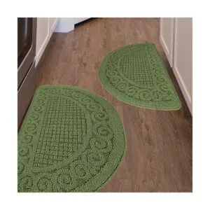 Tapetes de cocina verdes para piso 2 piezas de 18 x 30_6