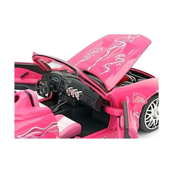 Modelo a escala 124 de metal fundido del auto Honda S2000_4