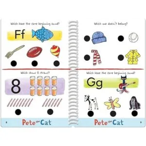 Educational Insights Hot Dots Jr. Pete The Cat Juego de_5