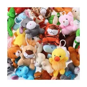 Paquete de 60 mini animales de peluche de 30 estilos a_2