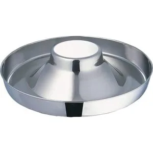 Indipets Platillo para cachorros de acero inoxidable_5