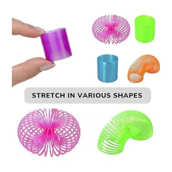Juguetes a granel juguete Slinky 100 piezas de mini_5
