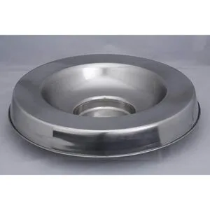 Indipets Platillo para cachorros de acero inoxidable_3