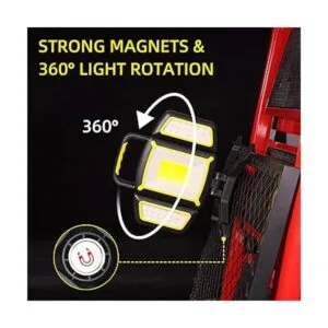 Luz magnética luz LED portátil de trabajo con 5 modos de_4