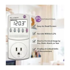 P3 P4400 Kill a Watt Monitor de uso de electricidad_2