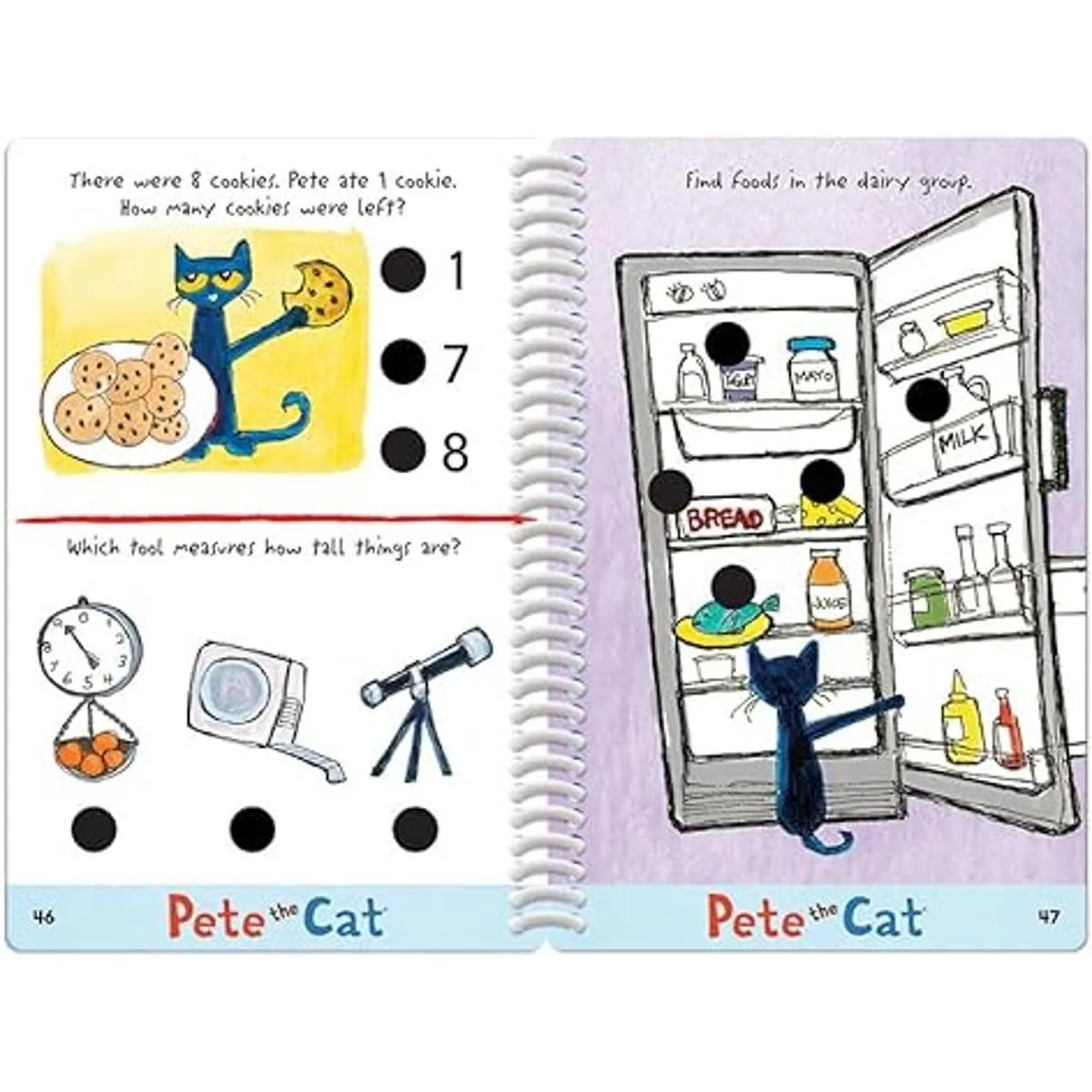Educational Insights Hot Dots Jr. Pete The Cat Juego de_4