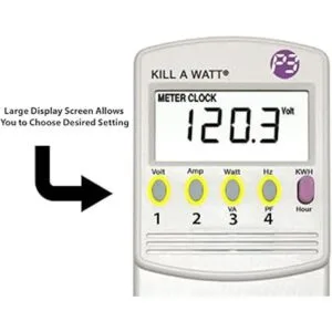 P3 P4400 Kill a Watt Monitor de uso de electricidad_3
