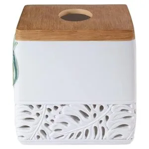 Avanti Linens Viva Palm Collection cubierta de caja de_2