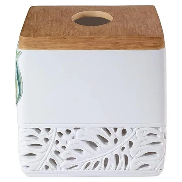 Avanti Linens Viva Palm Collection cubierta de caja de_2