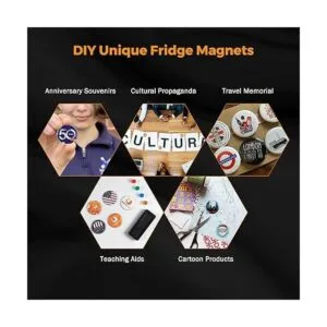 BEAMNOVA 100 juegos de piezas de botón de metal para_7