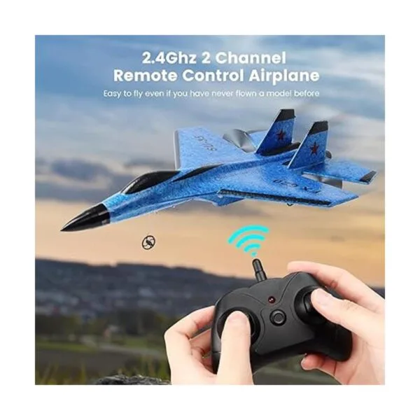 RC Plane 2 Channel Remote Control Airplane Ready to Fly_4