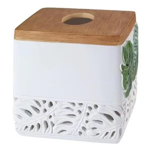 Avanti Linens Viva Palm Collection cubierta de caja de_3