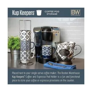 Boston Warehouse Depósito para cápsulas de café en forma_4