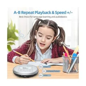 ARAFUNA Reproductor de CD portátil recargable y portátil_3