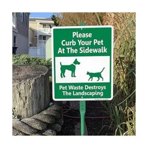 SmartSign Letrero de aluminio de 10.0 x 12.0 in con estaca_3