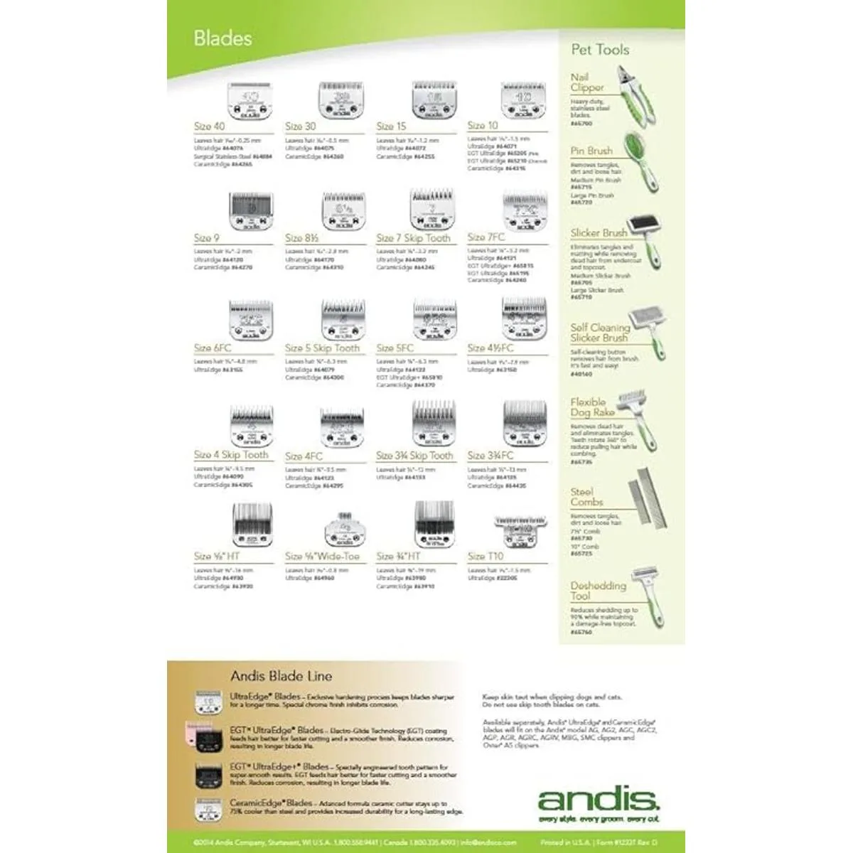 Andis UltraEdge Cuchilla desmontable_2