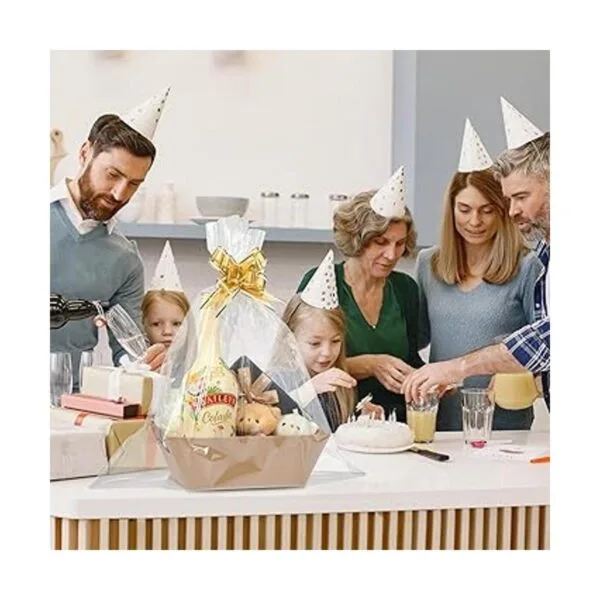 Cesta de regalo vacía de 44 piezas incluye 12 cestas de_4