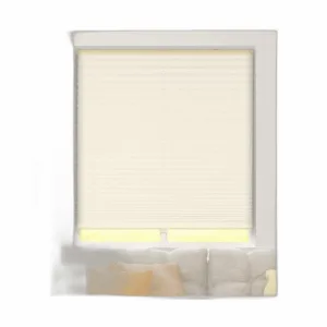 Calyx Interiors Pantalla plisada sin cordones para ventana_1