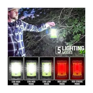 Linterna LED de campamento linterna de batería recargable_2