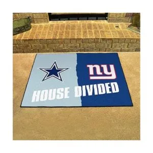 FANMATS 10308 NFL Cowboys Giants House Alfombra dividida_2