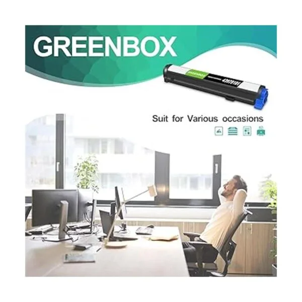 GREENBOX Cartucho de tóner compatible de repuesto para OKI_6